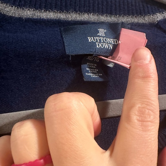 Buttoned Down Men’s Cashmere Sweater xl - Picture 5 of 7